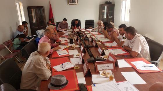 انعقاد الدورة الاستثنائية لشهر يوليوز للمجلس الجماعي لبني حسان