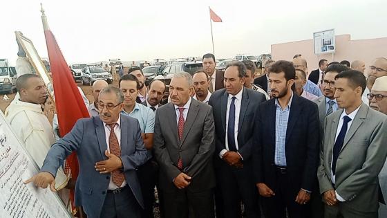 عامل الإقليم يعطي إنطلاقة أشغال مشاريع تنموية بجماعة بني حسان